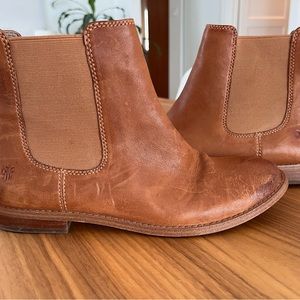 Frye booties. Super comfortable and stylish to wear with pants or even a skirt.